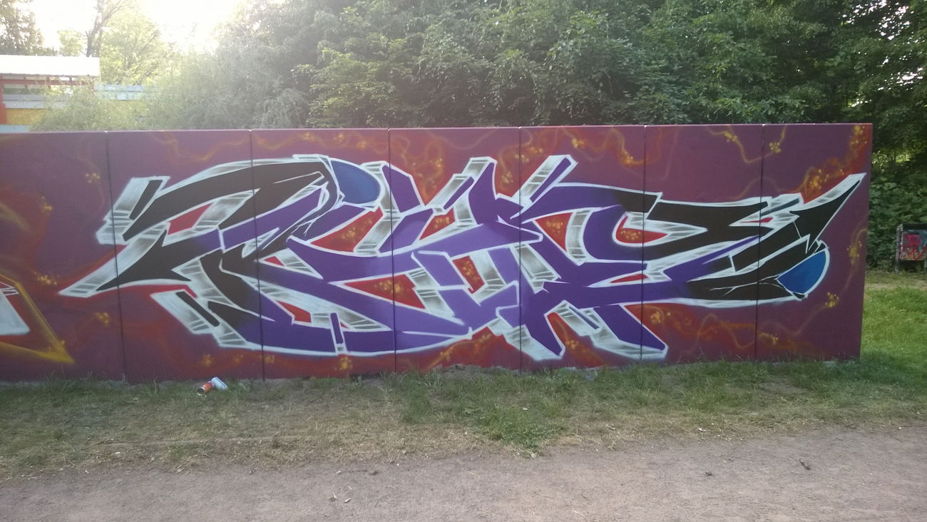 Graffiti Wall - Photo by RIAS - RIAS, CBW, DFS