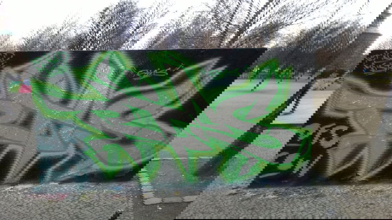 Graffiti Wall - Photo by RIAS - RIAS, DFS, CBW (2014)