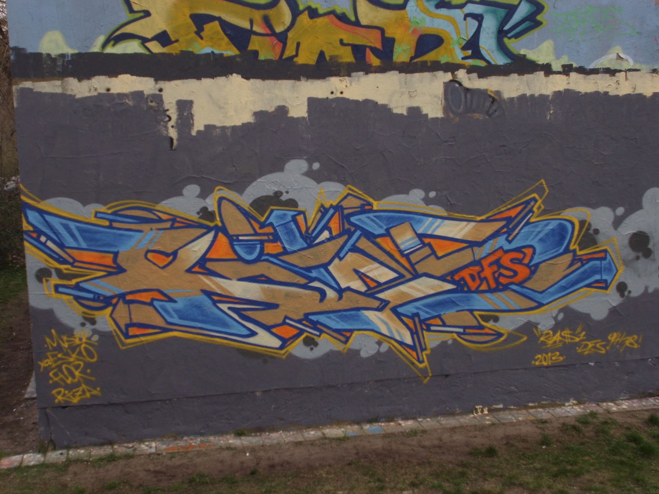 Graffiti Wall - Photo by RIAS - RIAS, CBW, DFS