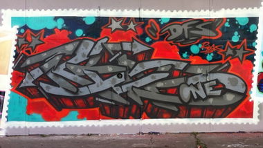Graffiti Wall - Photo by RIAS - RIAS, CBW, DFS