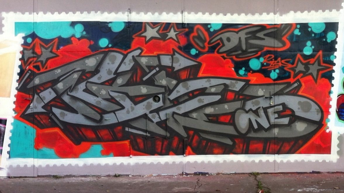 Graffiti Wall - Photo by RIAS - RIAS, CBW, DFS