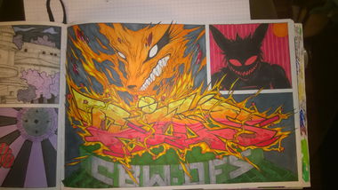 Graffiti Sketch - Photo by RIAS - RIAS, CBW, DFS