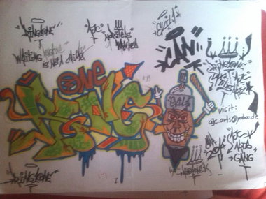 Graffiti Sketch - Photo by RINGONE - ring1one (2014)