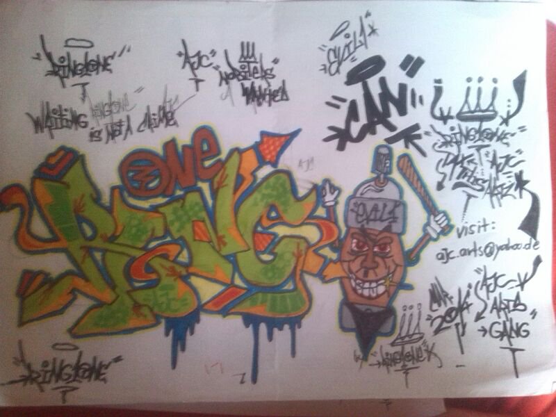 Graffiti Sketch - Photo by RINGONE - ring1one (2014)