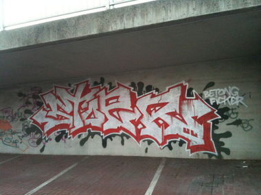 Graffiti Bombing - Photo by RINK - STOER, ULK, STÖR