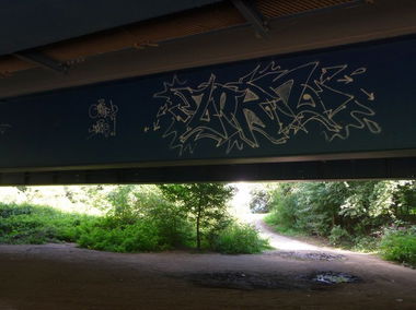 Graffiti Bombing - Photo by RINK - ZORN