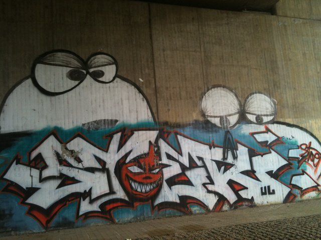 Graffiti Bombing - Photo by RINK - STOER, ULK, STÖR