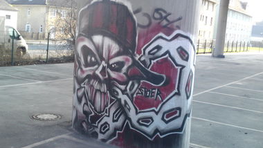 Graffiti Bombing - Photo by RINK - STOER, ULK, STÖR