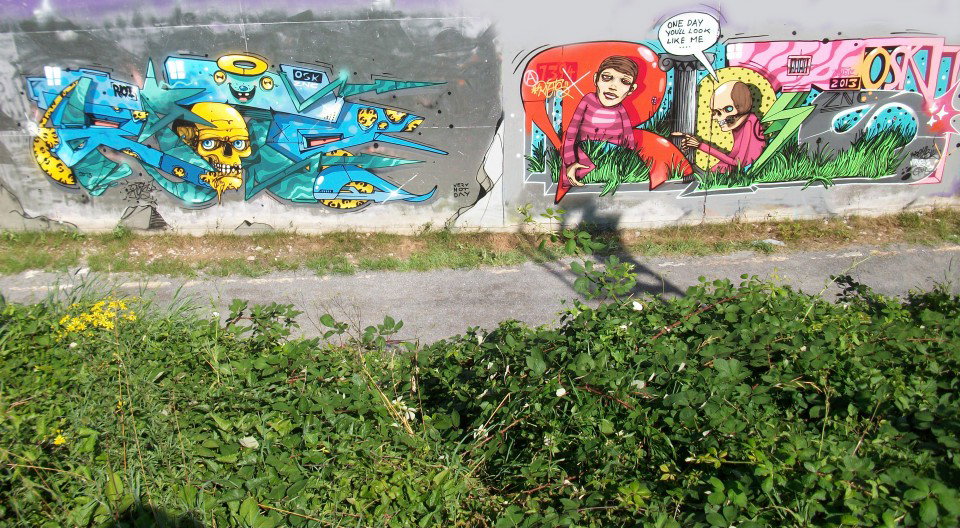 Graffiti Wall - Photo by RIOT1394 - riot, riots, osk (2013)