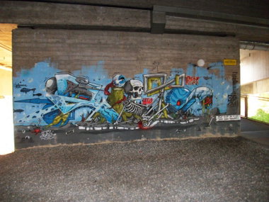 Graffiti Wall - Photo by RIOT1394 - riot, riots, osk (2013)