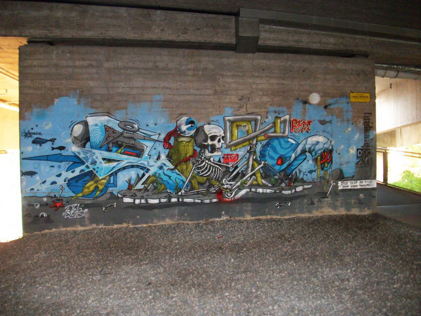 Graffiti Wall - Photo by RIOT1394 - riot, riots, osk (2013)