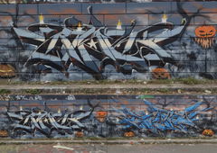 Graffiti Wall - Photo by RISEK - halloween (2022)