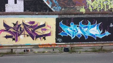 Graffiti Wall - Photo by RISEK - Risek, Essen, Hall (2013)