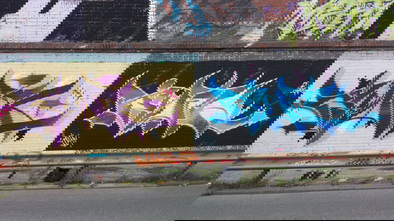 Graffiti Wall - Photo by RISEK - Risek, Essen, Hall (2013)