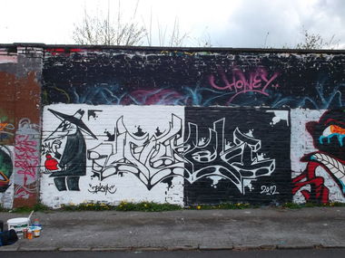 Graffiti Wall - Photo by RISEK - essen, hall, of (2012)