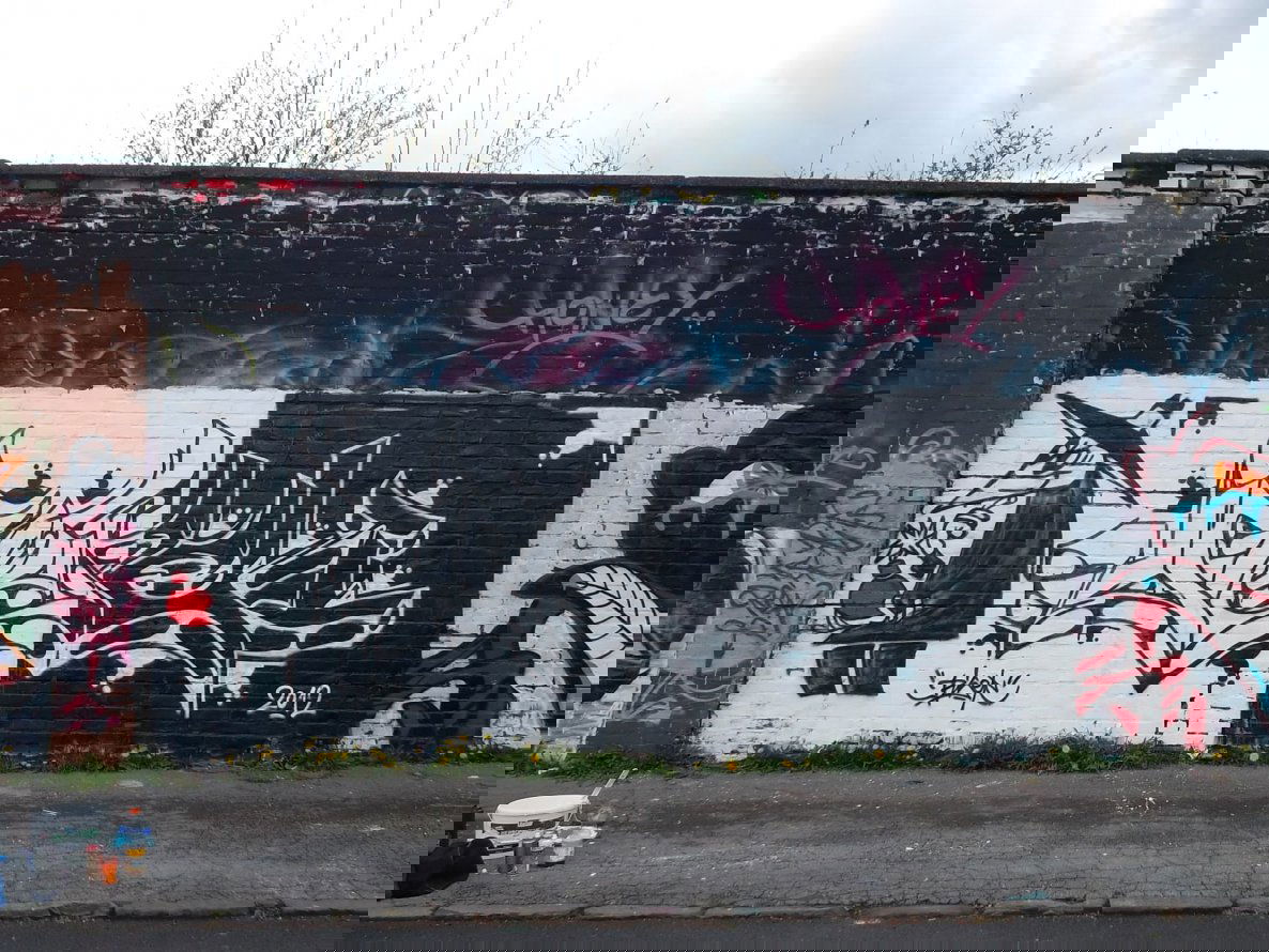 Graffiti Wall - Photo by RISEK - essen, hall, of (2012)