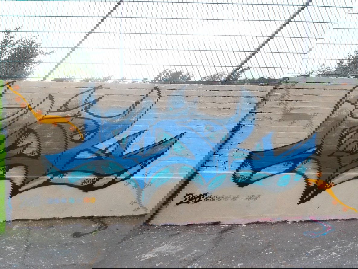 Graffiti Wall - Photo by RISEK - risek, essen, hall (2012)