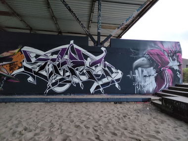 Graffiti Wall - Photo by RISEK - Risek, Duisburg (2025)