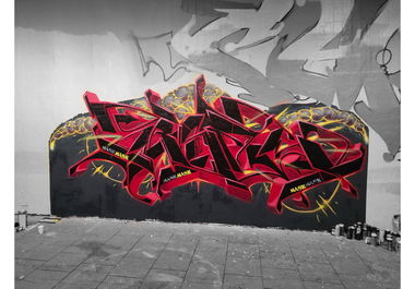 Graffiti Wall - Photo by RISEK - risek, legal, essen (2023)