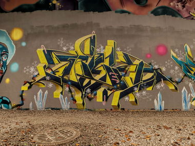 Graffiti Wall - Photo by RISEK (2025)