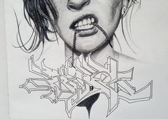 Graffiti Sketch - Photo by RISEK - Essen, Risek, Sketch (2017)