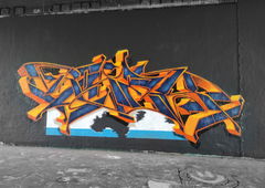 Graffiti Wall - Photo by RISEK - essen, essenhall, legal (2023)