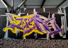 Graffiti Wall - Photo by RISEK - duisburg, risek, essen (2024)