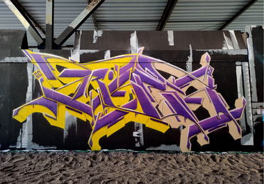 Graffiti Wall - Photo by RISEK - duisburg, risek, essen (2024)
