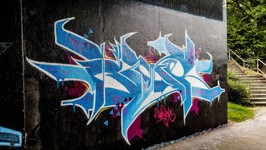 Graffiti Wall - Photo by RISEK - risek, essen, essenhall (2017)