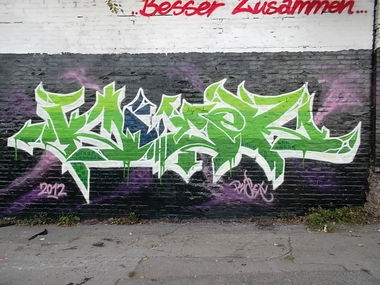Graffiti Wall - Photo by RISEK - Essen, Risek, Hall (2012)