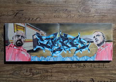 Graffiti Sketch - Photo by RISEK - essen, risek (2024)