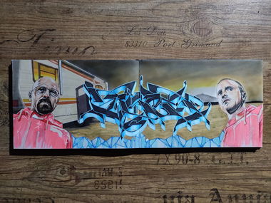 Graffiti Sketch - Photo by RISEK - essen, risek (2024)