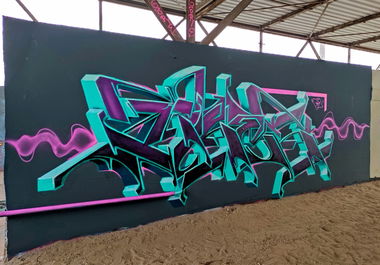 Graffiti Wall - Photo by RISEK - Risek, Duisburg (2024)