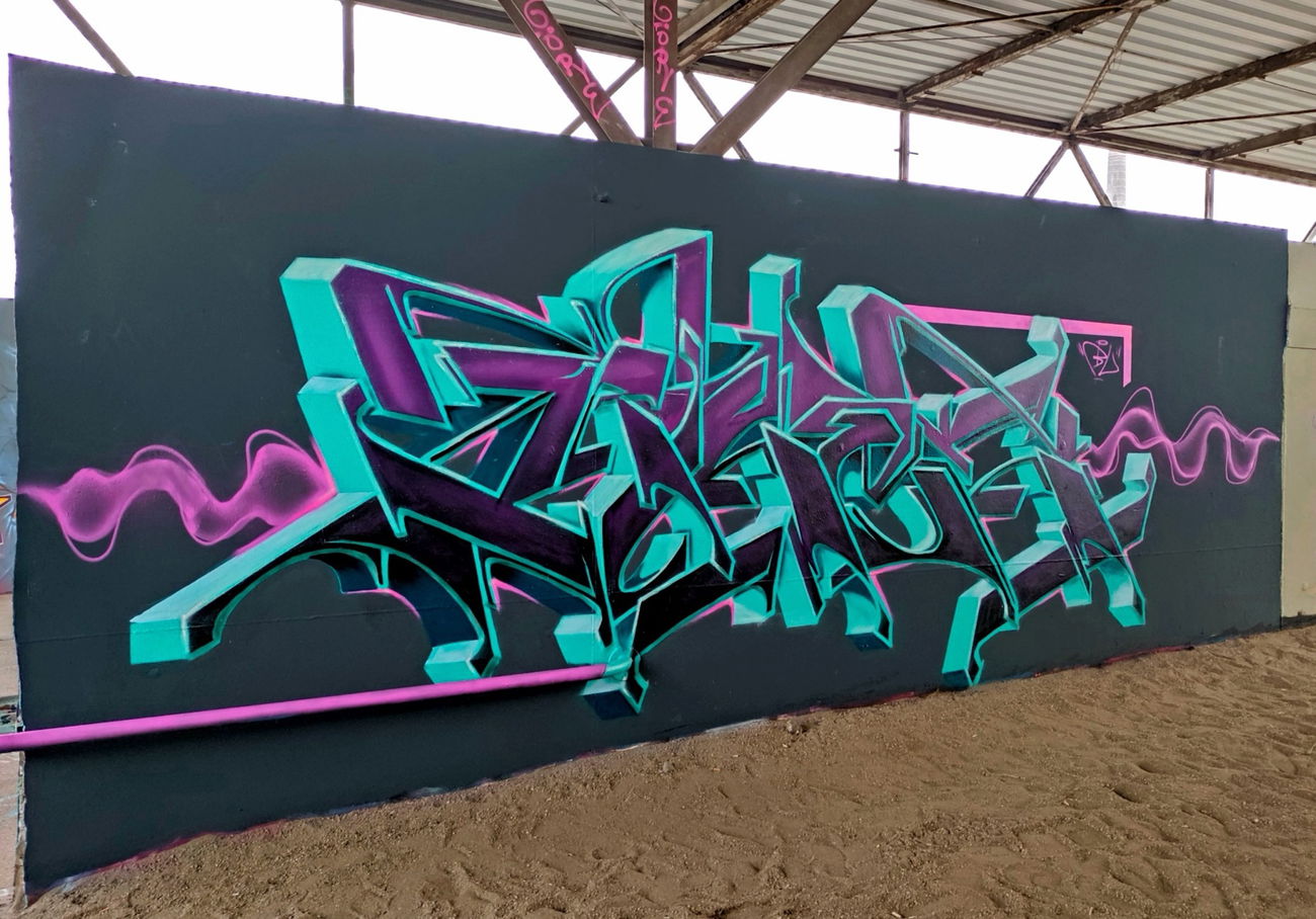 Graffiti Wall - Photo by RISEK - Risek, Duisburg (2024)