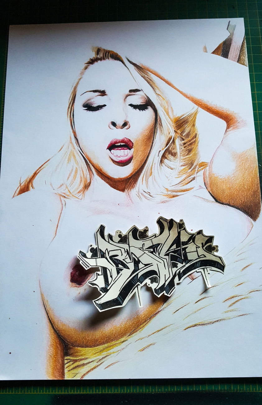 Graffiti Sketch - Photo by RISEK - essen, risek (2020)