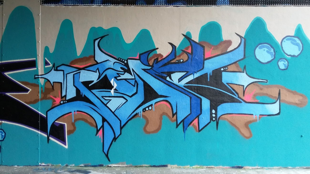 Graffiti Wall - Photo by RISEK - Essen, Risek (2016)