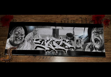 Graffiti Sketch - Photo by RISEK - Risek, Sketch, Essen (2022)