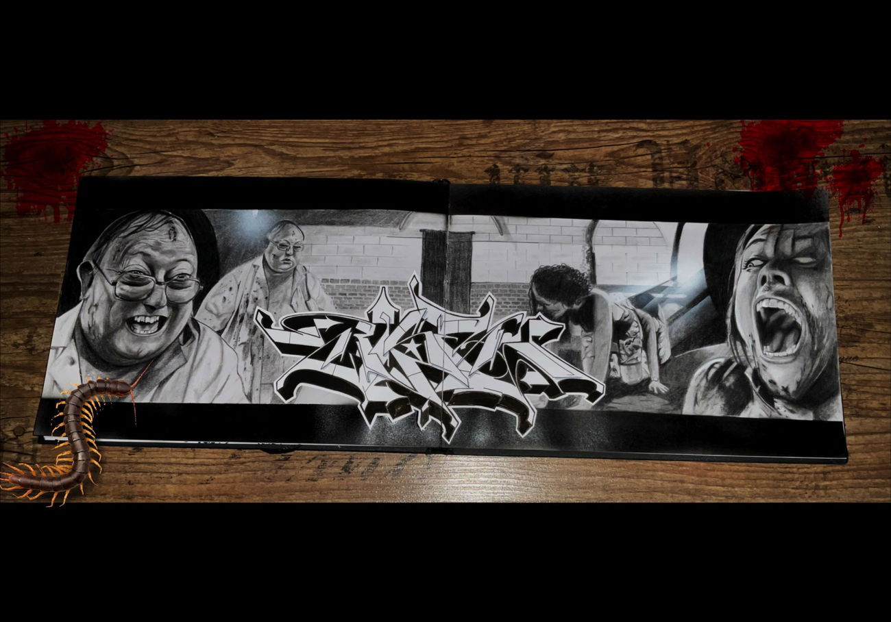 Graffiti Sketch - Photo by RISEK - Risek, Sketch, Essen (2022)