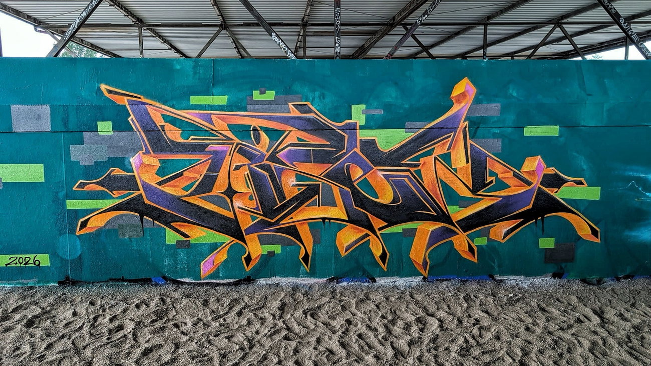 Graffiti Wall - Photo by RISEK (2026)