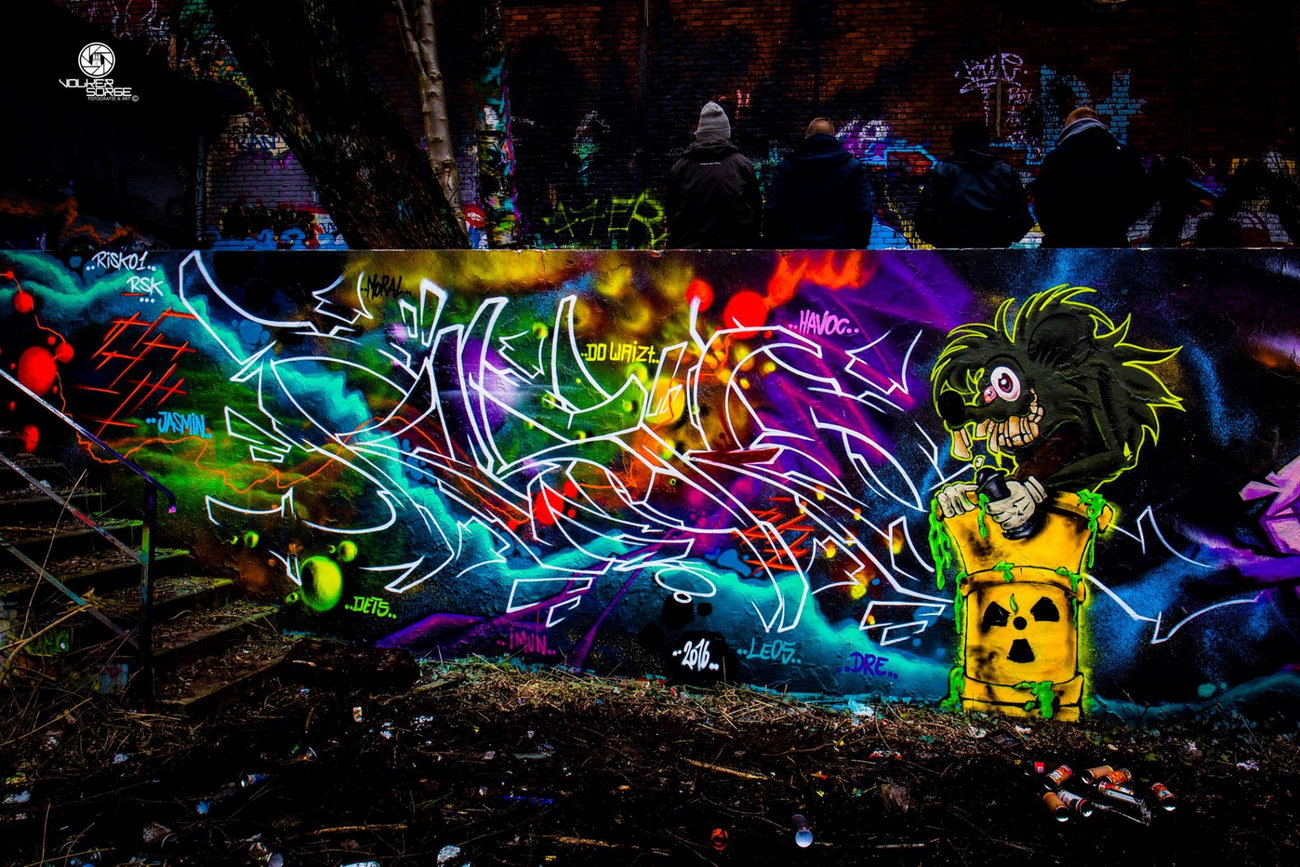 Graffiti Wall - Photo by RISKOone - risko, rsk, mws (2016)