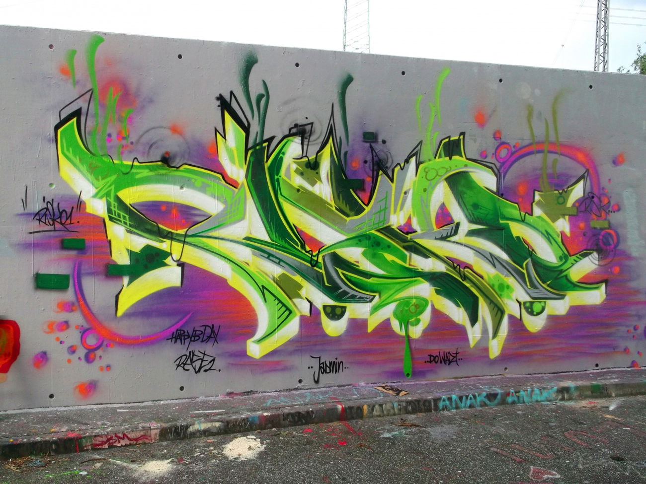 Graffiti Wall - Photo by RISKOone - risko, rsk, mws (2016)