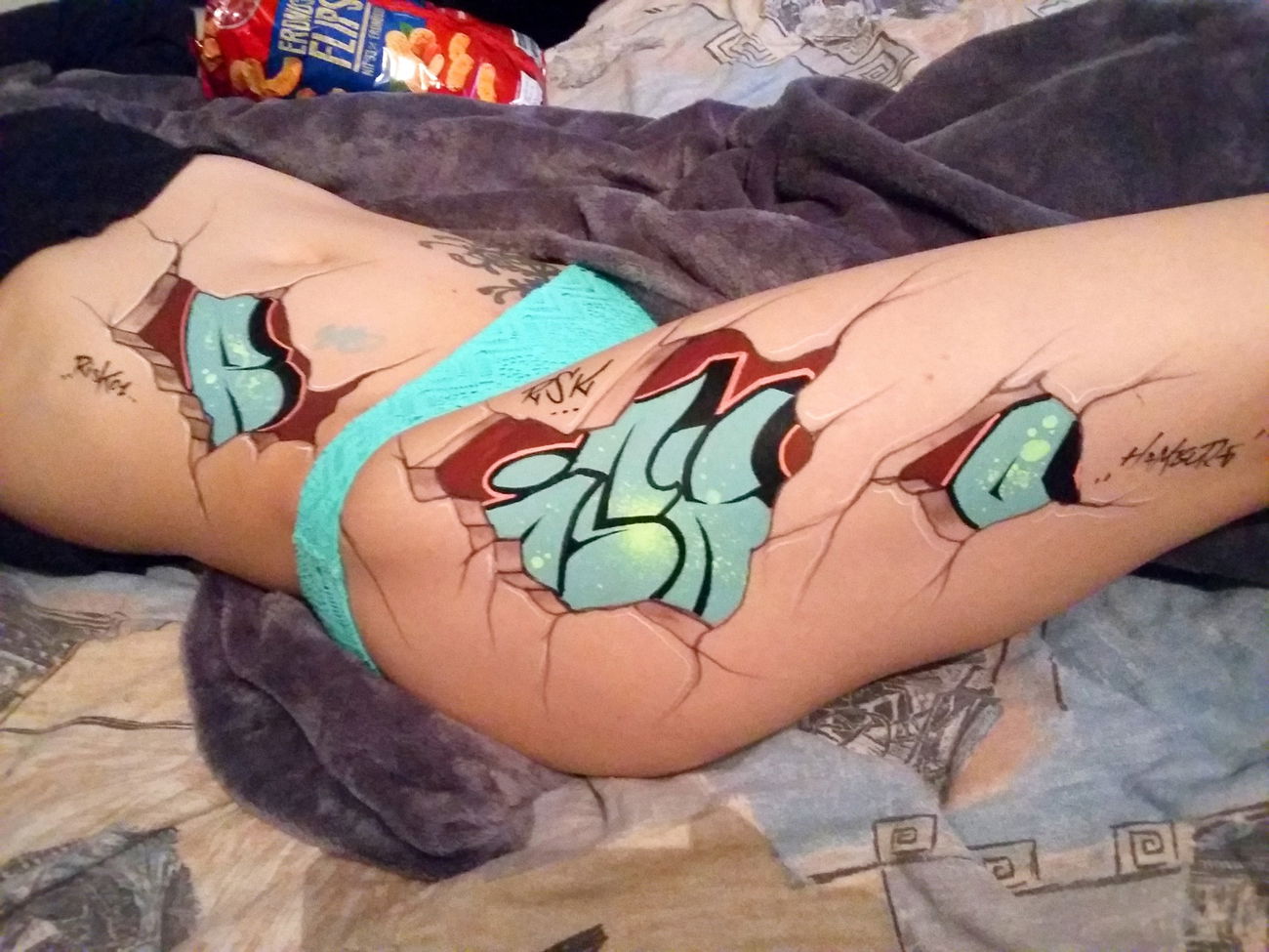 Graffiti Artwork - Photo by RISKOone - risko, rsk, hamburg (2018)