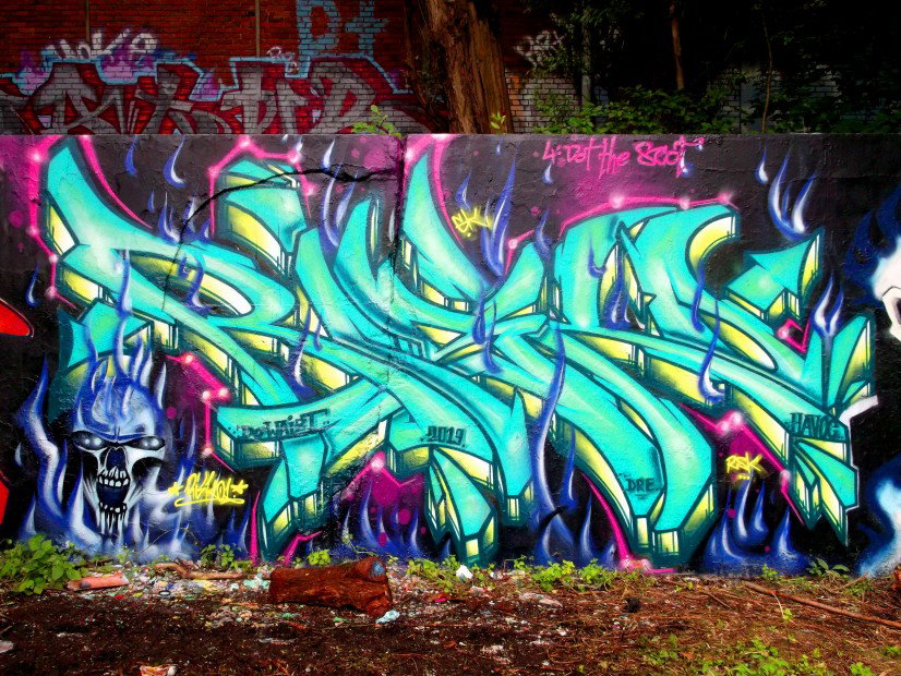 Graffiti Wall - Photo by RISKOone (2013)
