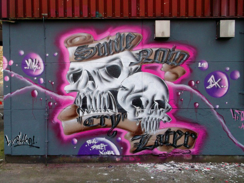 Graffiti Wall in hamburg - Photo by RISKOone - RISKO, MWS, RSK (2013)