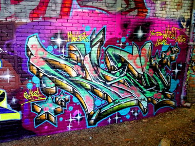 Graffiti Wall in Hamburg - Photo by RISKOone - RISKO, RSK, TGK (2013)