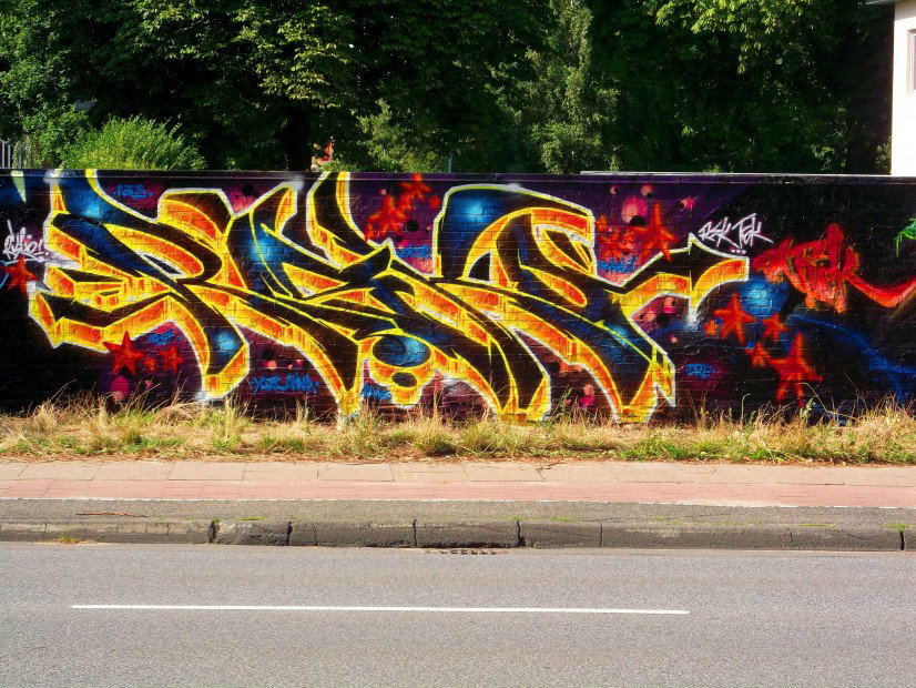 Graffiti Wall - Photo by RISKOone - RISKO, RSK, TGK (2013)