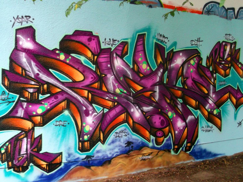 Graffiti Wall - Photo by RISKOone - risko, mws, rsk (2013)