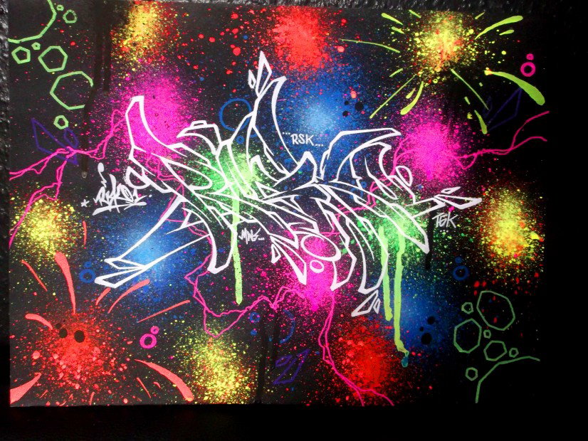 Graffiti Wall - Photo by RISKOone - RISKO, RSK, GK (2013)