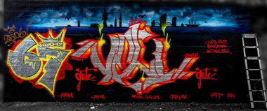 Graffiti Wall - Photo by RISKOone - risko, veli, mc (2015)