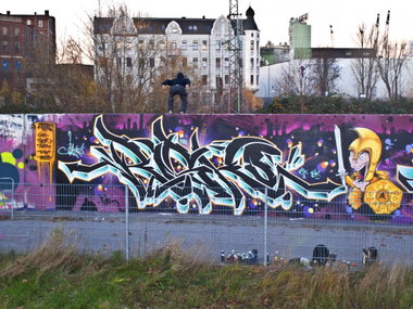Graffiti Wall - Photo by RISKOone - RISKO, ONE, RSK (2013)